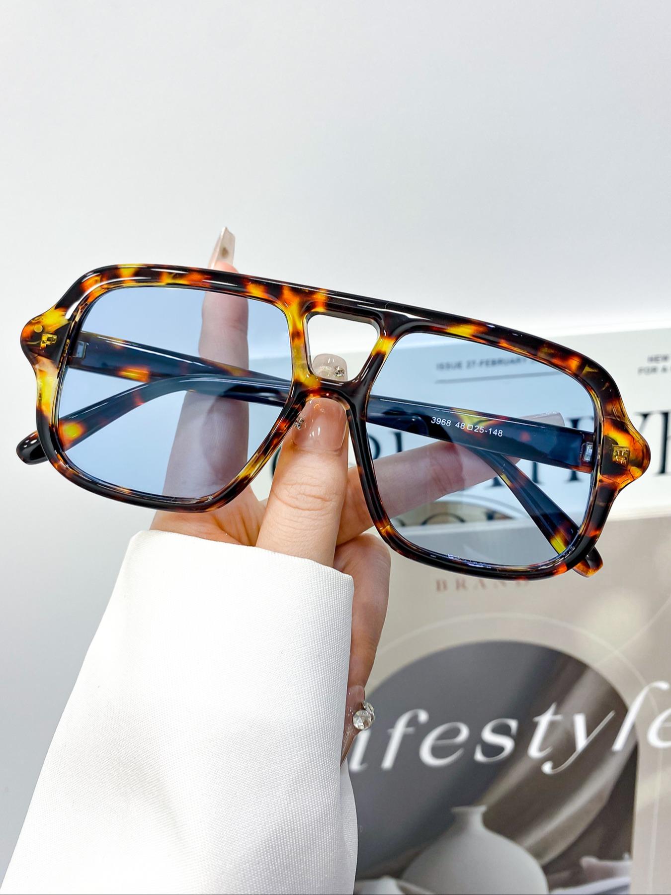 Fashion Vintage Oval Glasses for Women & Men, High Quality Casual Daily Wear Eyewear, Simple Versatile Decoration Frames