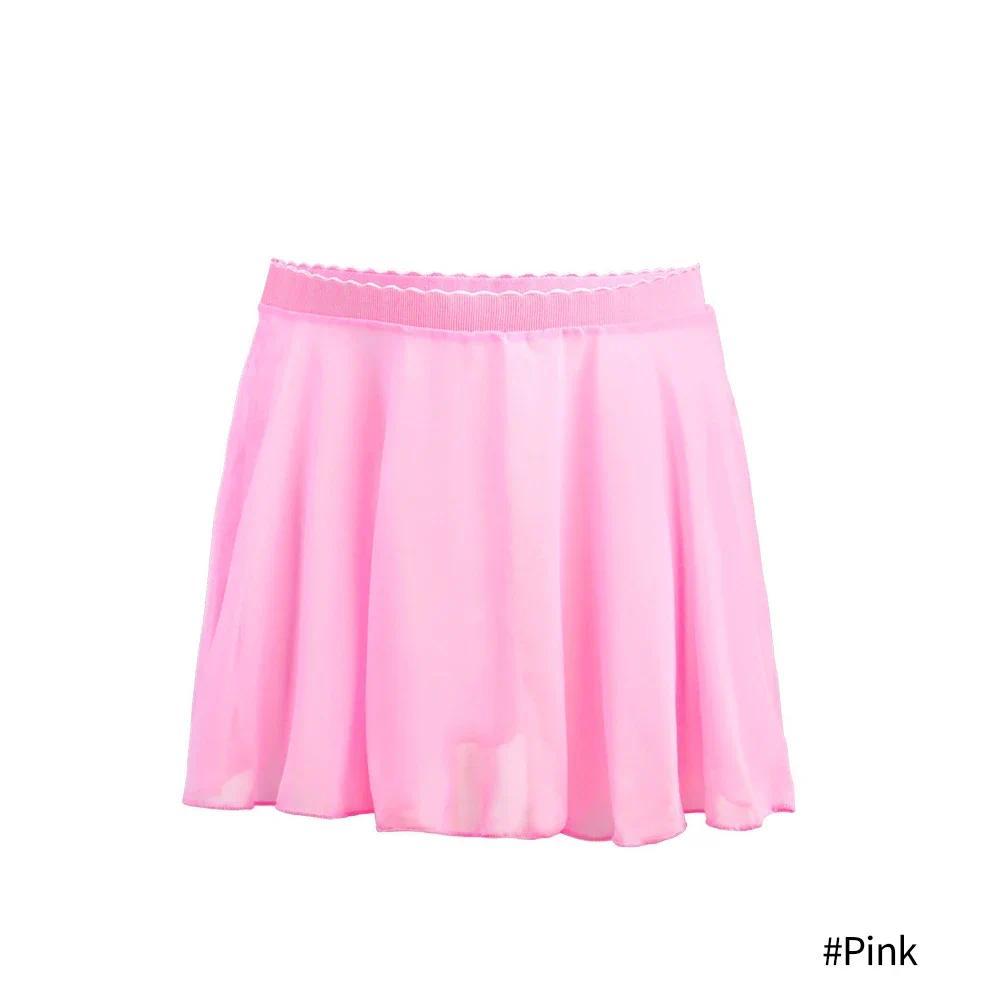 Ballet Skirt Girls Dancing Toddler Kids Dance Chiffon Skirt Elastic Waist Short Dance Skirt for Girls Tutu for Ballet