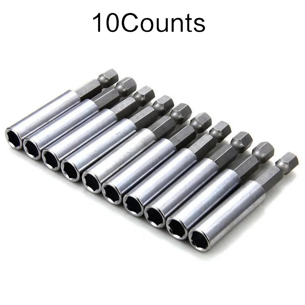 Magnetic Quick-Change Screwdriver Set with Replaceable Screwdriver Bits, 1/4" Hex Adapter, Precision Drill Bits, Non-Slip Magnetic Sockets, Portable Tool Accessories for Automotive Repair, Home Maintenance, DIY Polishing & Grinding