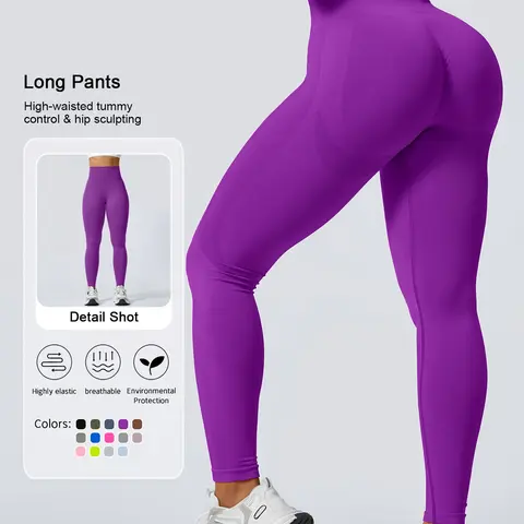 Women's High Waist Fitted Athletic Sports Leggings, Athleisure Fitness Leggings, Casual Breathable Skinny Pants for Yoga Gym Workout Running, Ladies Sportswear for All Seasons, Sports Clothes, High Waisted Leggings, Tight Leggings, Activewear Clothing