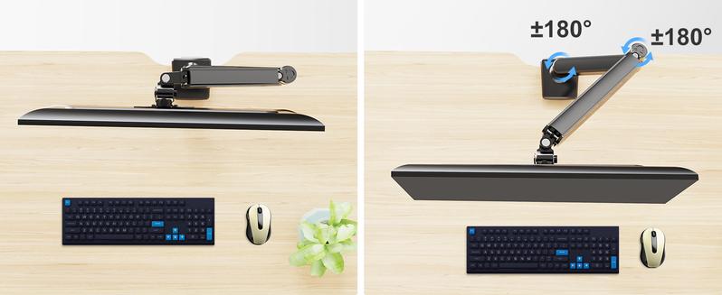 Single Monitor Desk Mount for 13''-32'' Monitors MU8013B Freelift