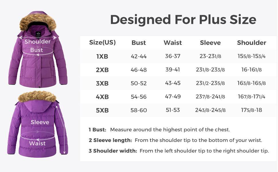 Women's Plus Size Winter Coat Quilted Thicken Puffer Jacket with Removable Hood  Womenswear Tops Casual Outerwear  Lady warm  Longsleeves Comfort