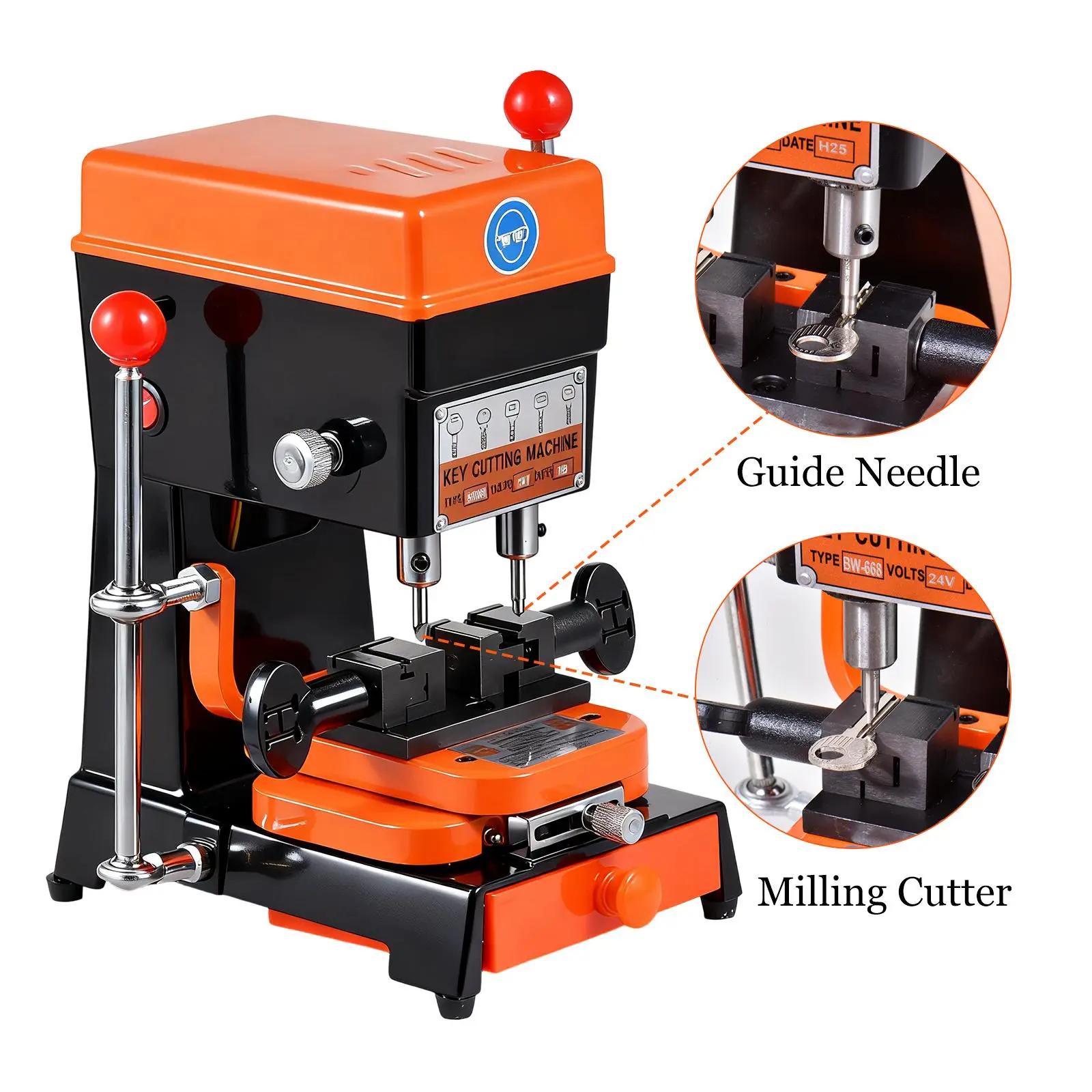 Cutter Cutting Machine, Keys Duplicator Copy Machine for Keys | Copy Cloning Key Duplicator, Multifunctional Key Cutting Duplicate Equipments, Suitable for Hardware Stores