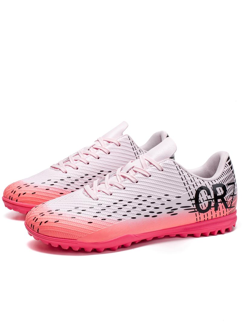 Professional Men's TF Soccer Shoes, Anti-Slip Wear-Resistant Outdoor Sports Training Boots, Comfortable Breathable Artificial Grass Cleats, Football Field Boots