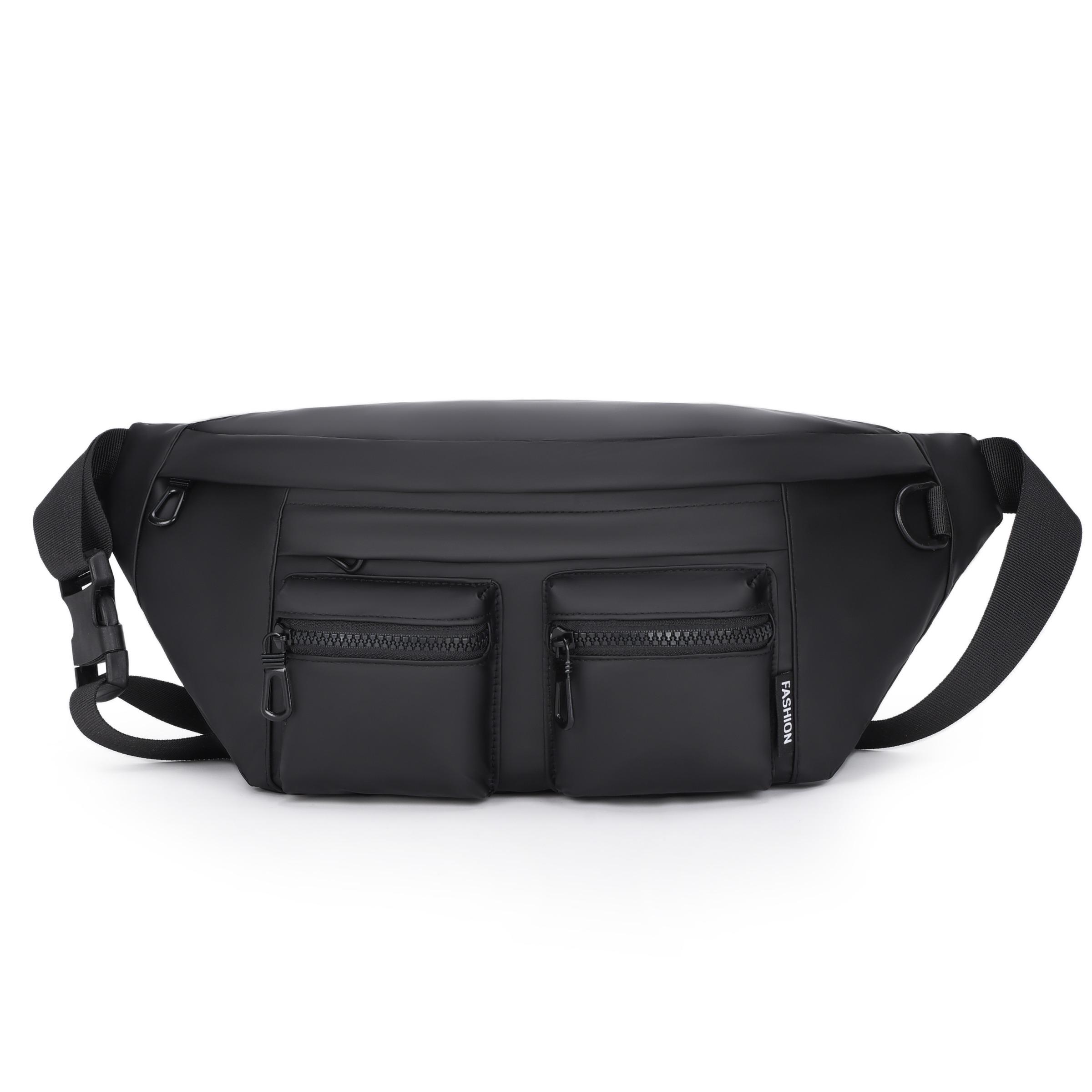 Outdoor Cycling Sports Bag, Waterproof Crossbody Backpack, Multi-Layer Waist Pack, Ideal for Running, Hiking, Biking, Daily Use