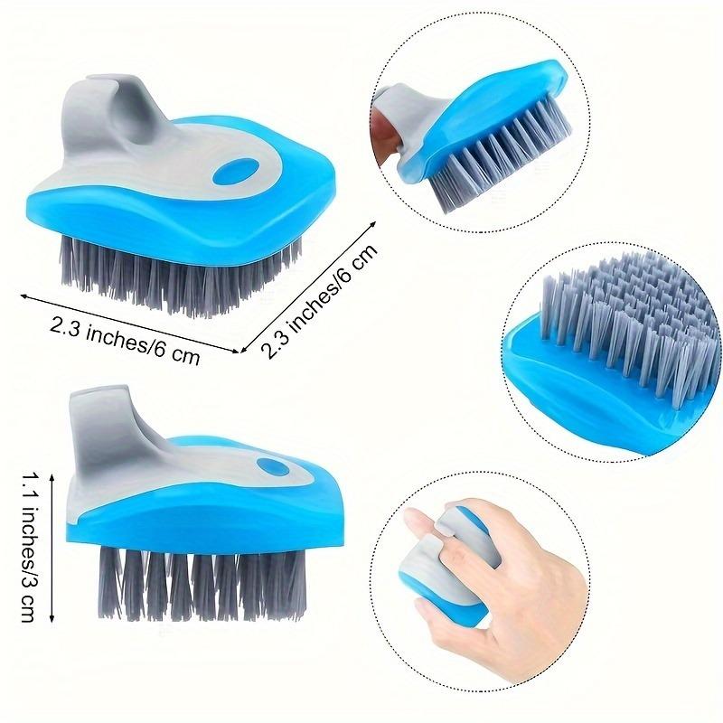 Multi functional mini kitchen brush, durable fruit and vegetable cleaning brush, suitable for potato and barbecue accessories, mini fruit and vegetable cleaning brush, kitchen cleaning, brush, barbecue cleaning accessories