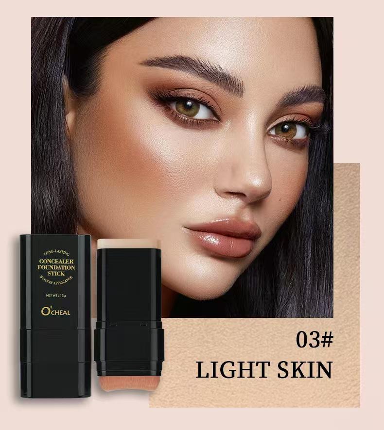 O'CHEAL Concealer Stick | Waterproof | Radiant & Hydrating | Flawless Coverage | Longwearing | Moisturizing Solid | Makeup for Women & Girls
