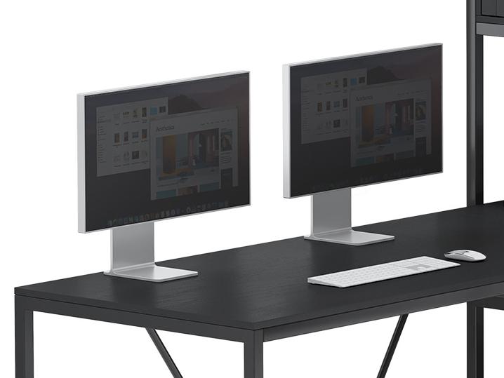 SEDETA 58-inch L-Shaped Computer Desk Gaming Table Furniture Office Organizer Keyboard Printer Modern Laptop Mouse Design