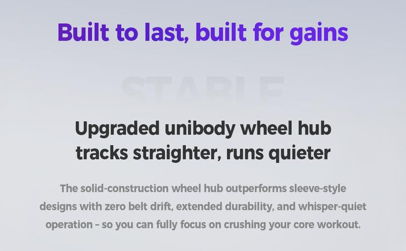 KEEP Ab Roller Wheel with Knee Mat, Automatic Rebound Abdominal Wheel with Elbow Support Ab Workout Equipment for Strengthening Core Muscles Abs Exercise Roller for Women Men