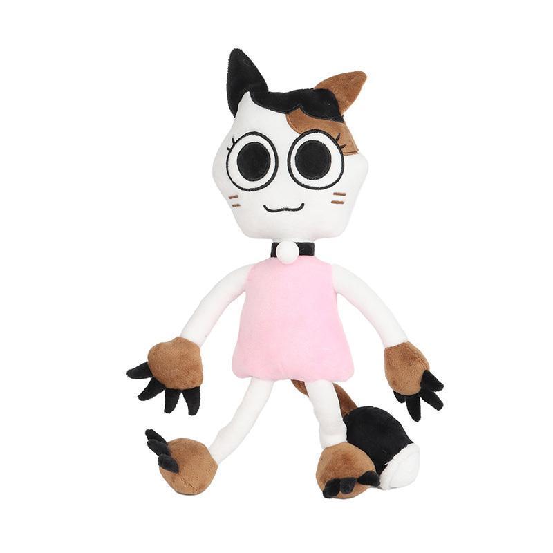 Dandy's World Plush Cute Dandy World Scrap Stuffed Horror Game Goob Pebble Plushie Soft Pillow Doll Children Birthday Gifts Doll