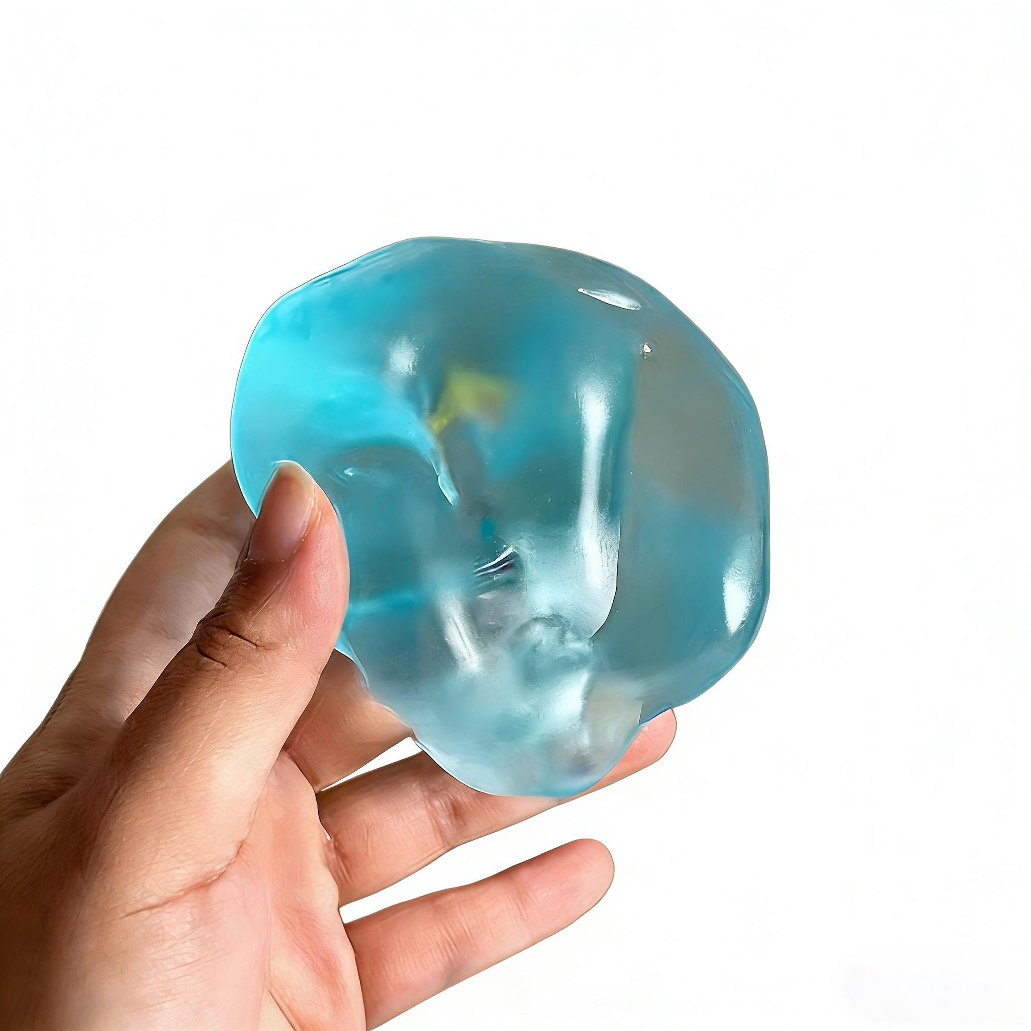 Pink Stress Relief toy Anti Stress Sensory Fidgets Toy Squishies Soft Simulated Transparent Slow-rebound Decompression Toy