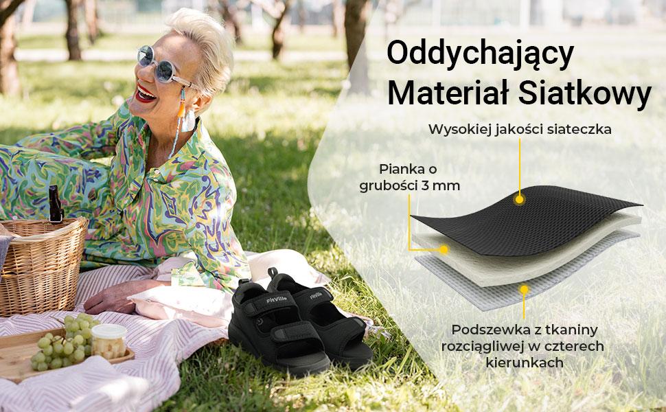 FitVille Diabetic Sandals for Women Wide Width with Arch Support, Adjustable Dual Straps Wide Sandals for Women Comfortable Flip Foot Health Slip Resistant Pressure Relief Circulation Walking Shoes Footwear