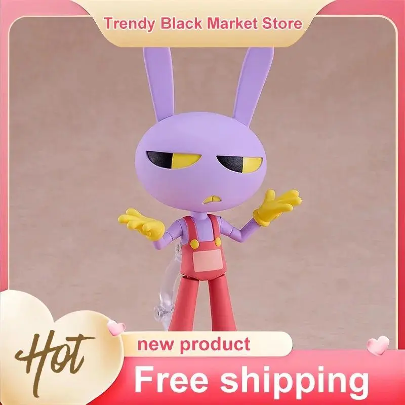 The Amazing Digital Circus Pomni Jax Action Figure Q Version Change Face Doll PVC Collectible Model Toy Gift