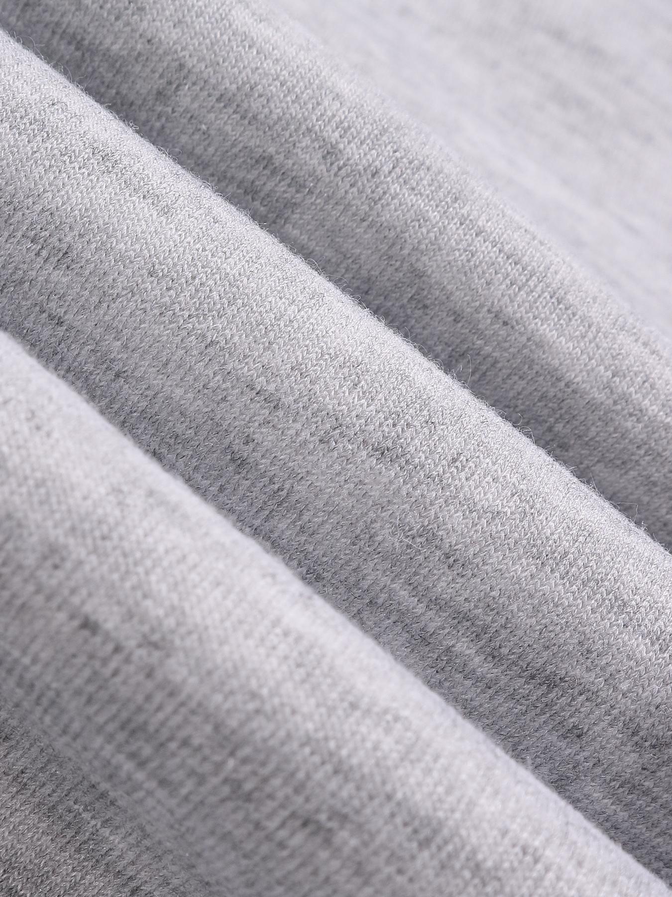 Women's Autumn Winter Fleece-Lined Side Pocket Sweatpants, Loose Fit Casual Fashion Straight Leg Long Pants for Daily Wear