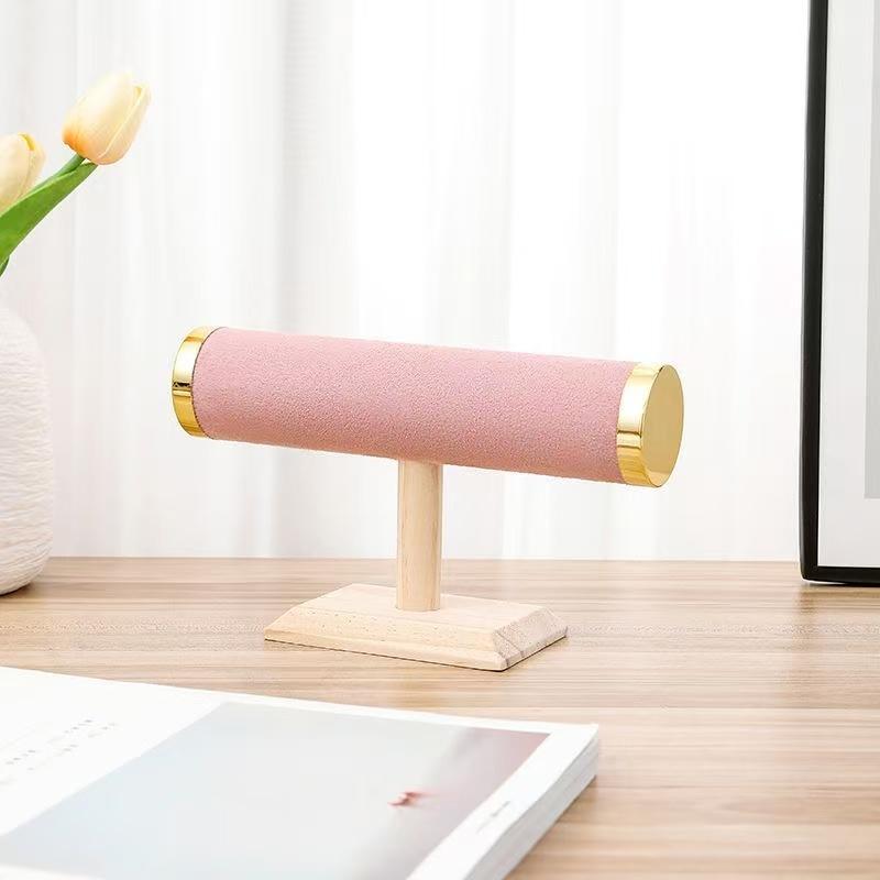 6-Color Jewelry Storage Rack, Simple High-End Bracelet Holder, Fits Watches, Bangles, Necklaces, Unisex, Home Organization Display Stand