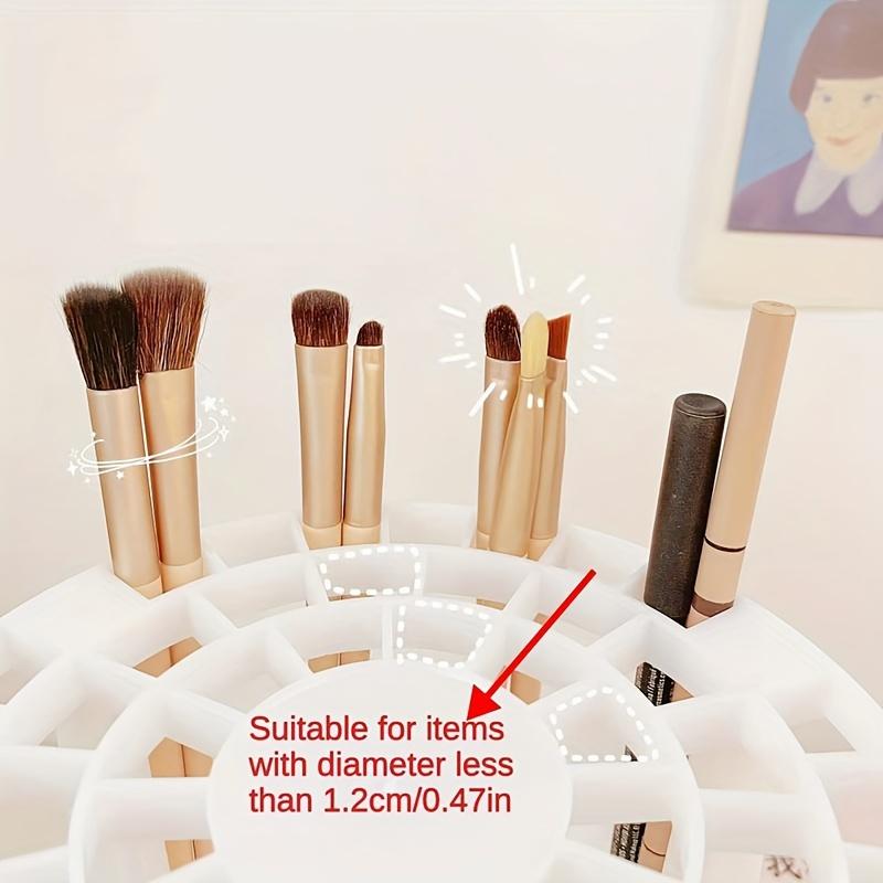 Large Capacity Desktop Multi-Functional Creative Rotating Pen Holder, High Appearance Level Storage Cylinder, Round Hole Desk Organizer, Cute Desk Accessories, Desk Organizer Tidy, Pencil Holder