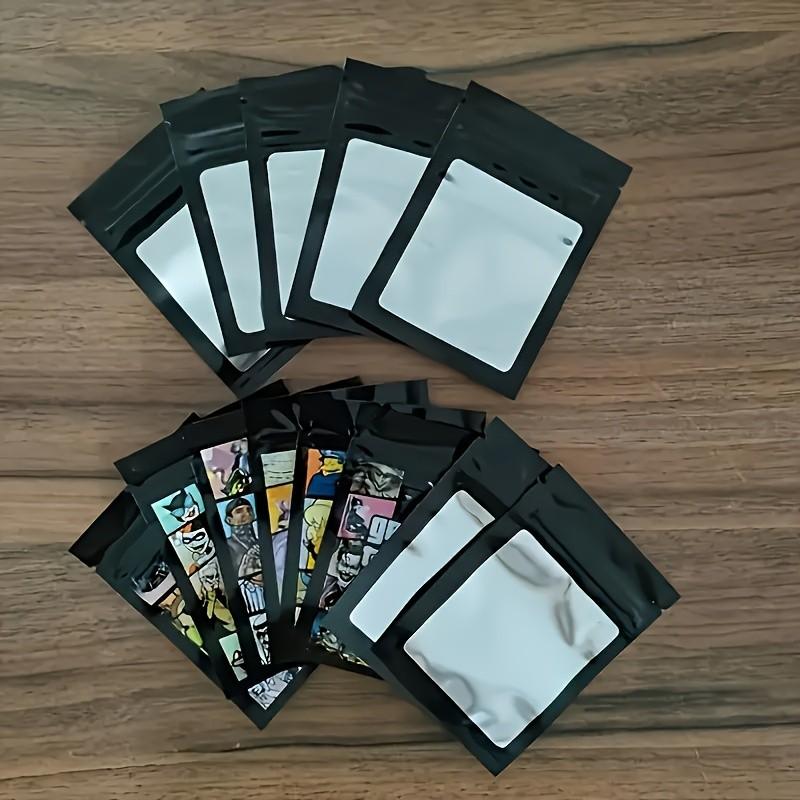 20/50pcs Smell Proof Mylar Bags with Cartoon Print, Resealable Foil Pouches, Reusable Storage Bags for Party Favors