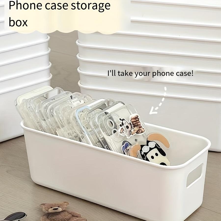 10 durable plastic home storage boxes, stackable storage bins for underwear and socks, with open compartments, transparent drawer storage boxes, drawer compartment design, modern style, visible compartments - space-saving organizers for wardrobes