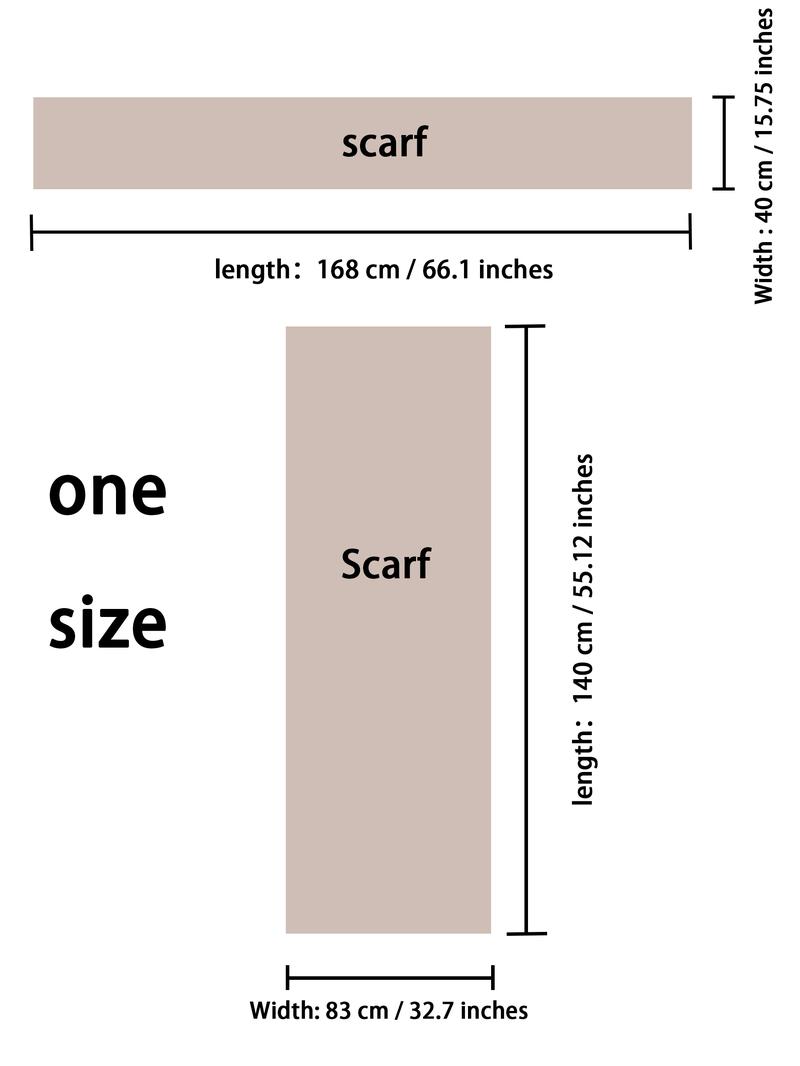 Women's Colorblock Print Long Scarf & Poncho Set, Casual Soft Comfortable Shawl for Beach Vacation, Fashion Accessories for Women & Girls