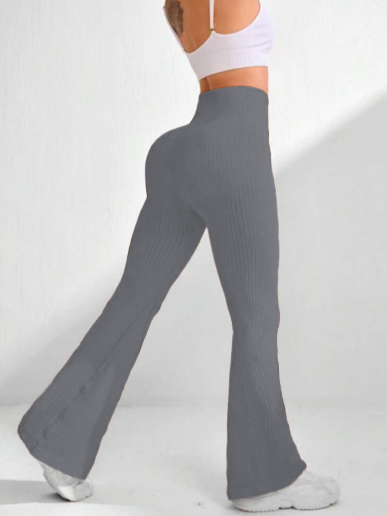 Women's Sporty, Casual Comfortable Breathable Tight Fit Pants, Skinny Yoga Bottoms, Ideal for Yoga Gym Running, All-Season Women's Sports Wear