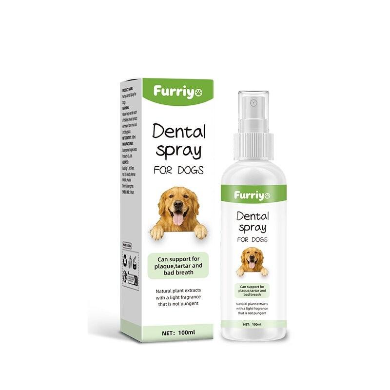 Pet Mint Fresh Breath Spray, Cat Dog Bad Breath Remover, Oral Care Deodorizer, Antibacterial Mouthwash, Pet Grooming Essential