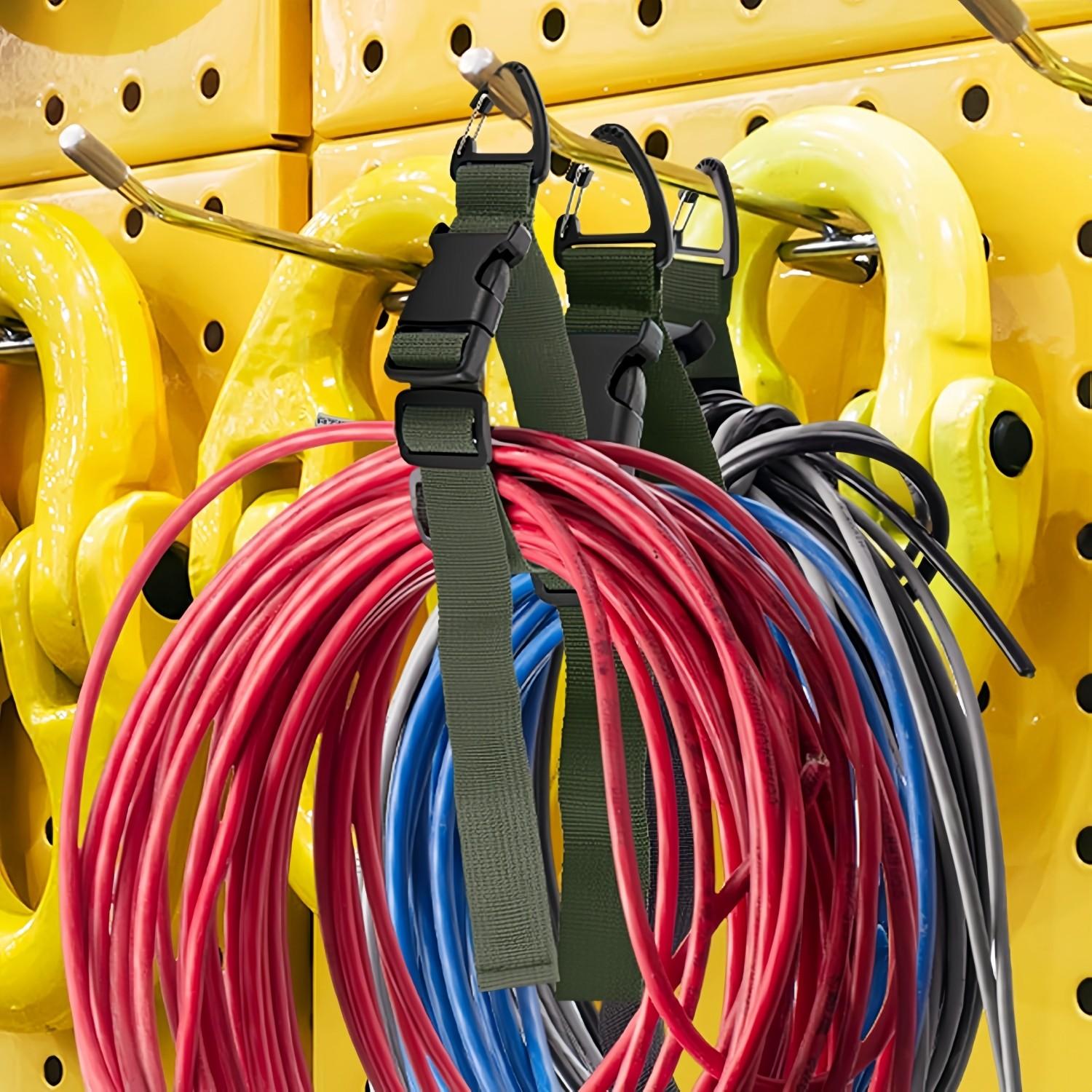 Triangle Buckle Luggage Strap Hiking Outdoor Backpack Multi-Functional Hook, Durable Travel Accessory for Camping and Hiking Gear