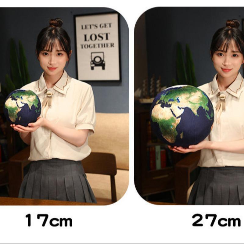 Plush Planet Stuffed Toys, Cosmic Decorative Pillow, Sofa Home Decoration, Eight Planets Plushies, Universe Ornament, Living Room Accent