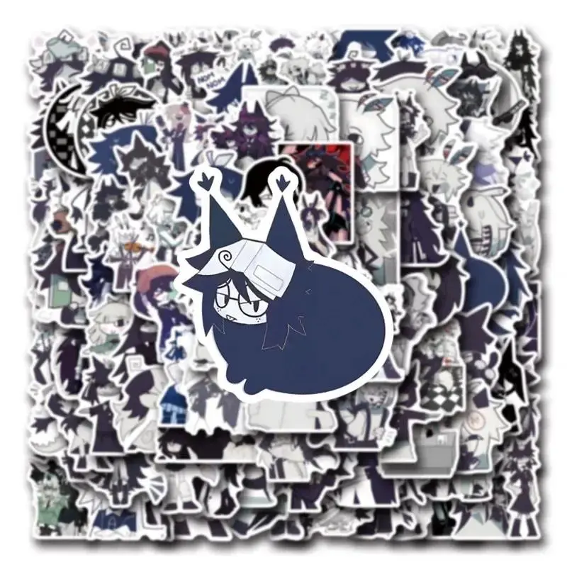 55pcs Fundamental Paper Education Graffiti Stickers Decals Suitcase Laptop Computer Guitar Decoration DIY Kids Classics Toy