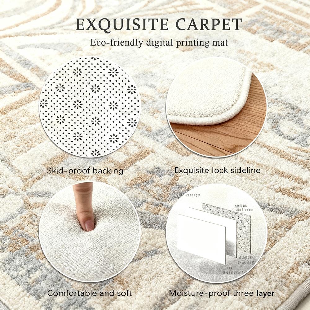 Mystery Bungo Stray Dogs Floor Mat This soft flannel mat provides a cozy Soft flannel mat with quick water absorption, non-slip and durable. Easy to clean, ideal for bathroom and entryway use.