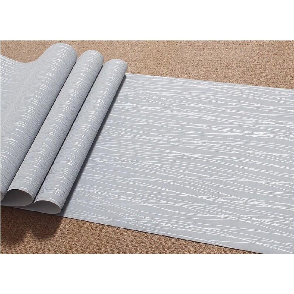 Modern Minimalist Self-Adhesive Wallpaper, Light Non-Woven Material, Moisture-Proof, Suitable for Living Room and Bedroom Decor