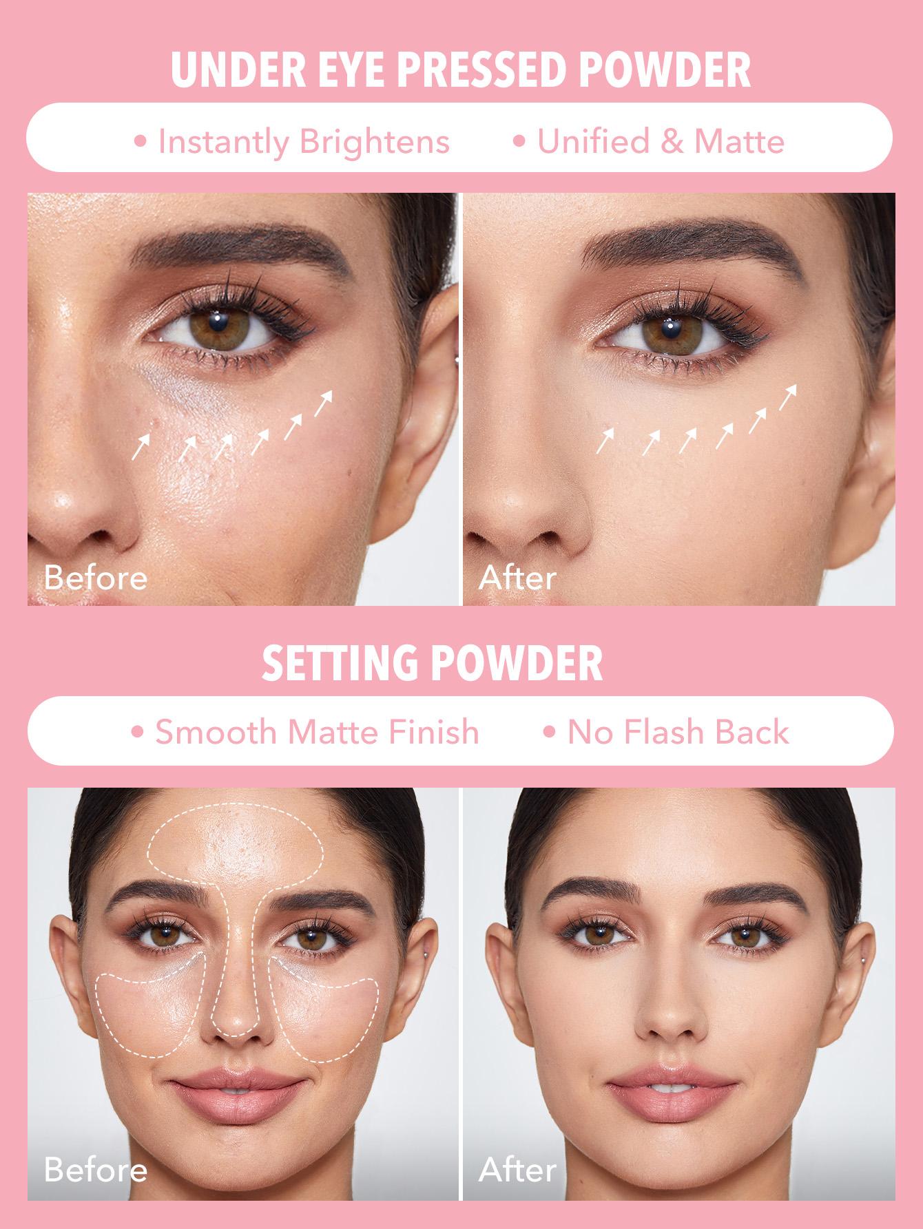 SHEGLAM Insta-Ready Face & Under Eye Setting Powder Duo-Bubblegum Cosmetic Makeup-Effortlessbeauty