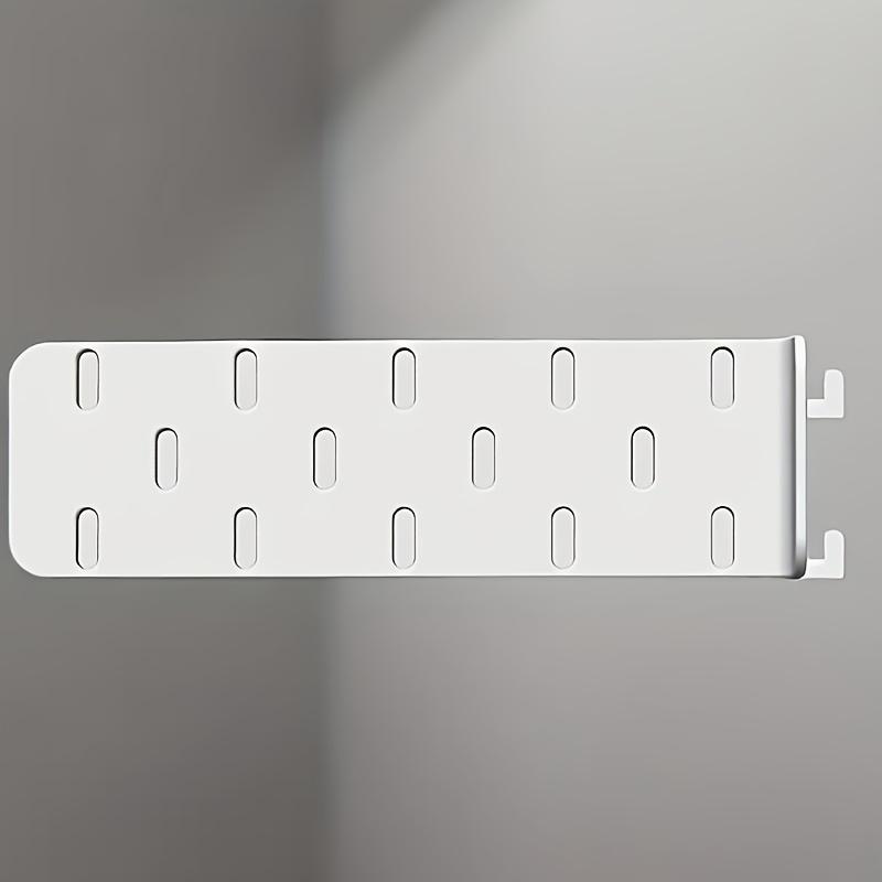 1pc Black/White Pegboard Expansion Hook | Suitable for Kitchen, Study Organizing Stationery or Tableware, Durable Plastic, Wall-Mounted Storage Rack, Utility Hooks, Study Accessories, Tableware Storage, Space-Saving Design, Functional Hooks