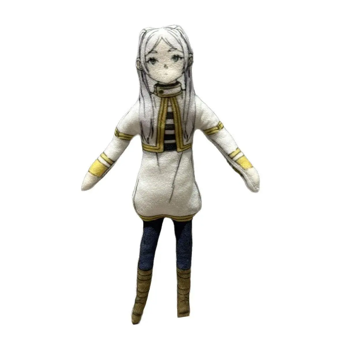2026 Hot Japanese Anime Plush Dolls, Frieren Beyond Journey's End Poseable Stuffed Toys with Wire Frame (30-38 cm, Firm or Softer) - Frieren, Fern, Stark Characters for Anime & Manga Fans, Cosplay Gift