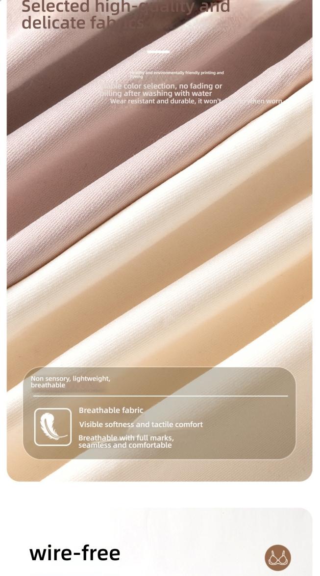 Fixed Cup Lift Push-Up Bra, Anti-Sag No Underwire Gathered Breast Support, Seamless Adjustable Backless Tube Top Lingerie