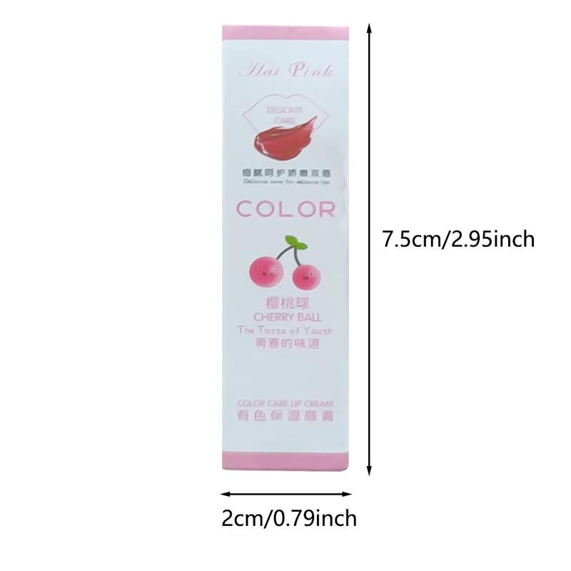 Moisturizing Lip Balm, Lip Gloss Lip Tint Lip Stain, Lip Glosses, Hydrating Anti-cracking Lip Balm Moisturizer, Glossy Plumping Lip Oil Stick, Smooth Lipstick, Suitable for All Occasions Lip Care Makeup, Color