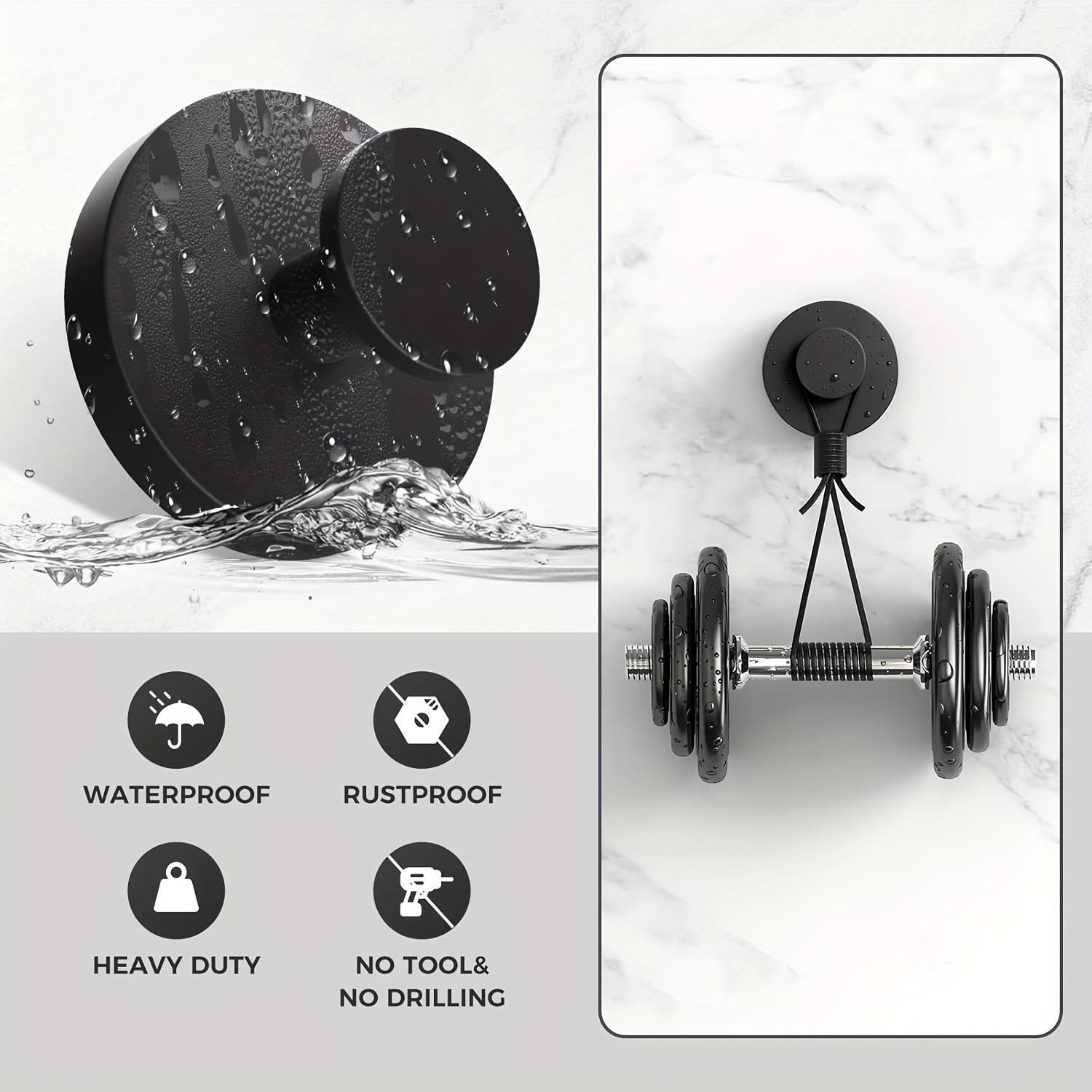 Suction Cup Stainless Steel 304 Hooks for Bathrooms And Kitchens, Suitable for Smooth Surfaces Like Glass, Mirrors, Ideal for Bathroom Organization, Storing Bath Balls, Bathrobes, And Coats