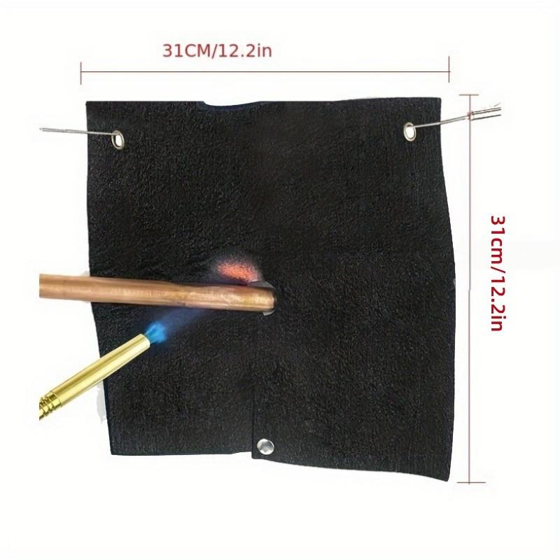 Flame-Resistant Copper Pipe Welding Tool, Pre-Oxidized Carbon Fiber Insulation, Essential for Ac and Refrigerator Repair, Maintenance Kit