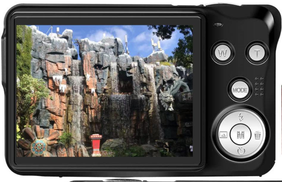 4K English Version 56 Megapixel HD Standard Digital Camera Camcorder for Home Use OLS64M Travel Portable