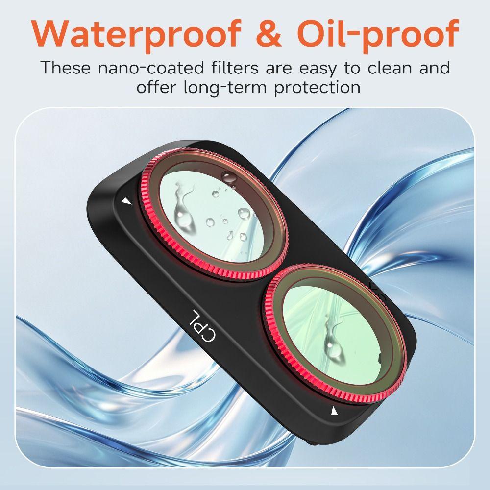 2026 New Arrival Optical Glass Lens Filters ND8/16/32/64 1/4 Black Mist Filters Kit  MCUV/CPL Lens Protector for DJI Osmo Pocket 4P Gimbal Camera Accessories