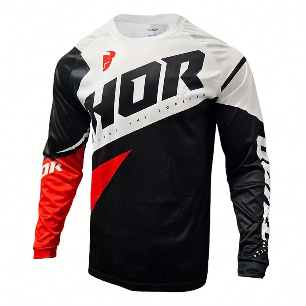 Warriors vs Heat DONUTFOX 2025 NEW Motorcycle Jersey Quick Dry Mountain Bike T-Shirt long Sleeve Downhill Jersey MTB Jersey Camo Breathable MEN Fitness Shirt Long Sleeved T-Shirt