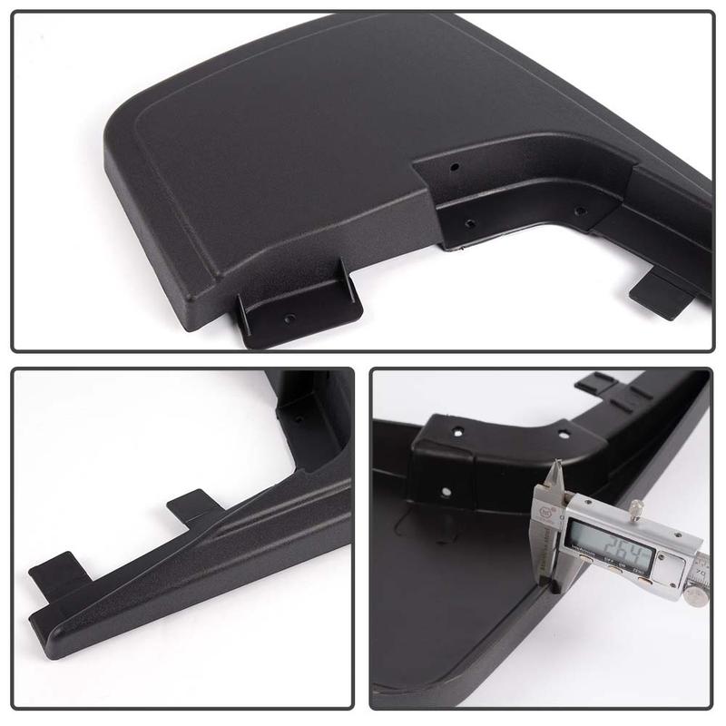 CROSSDESIGN Fit For 2015-2018 Ford F-150 Front&Rear Molded Splash Guards Mud Flaps Mudguard