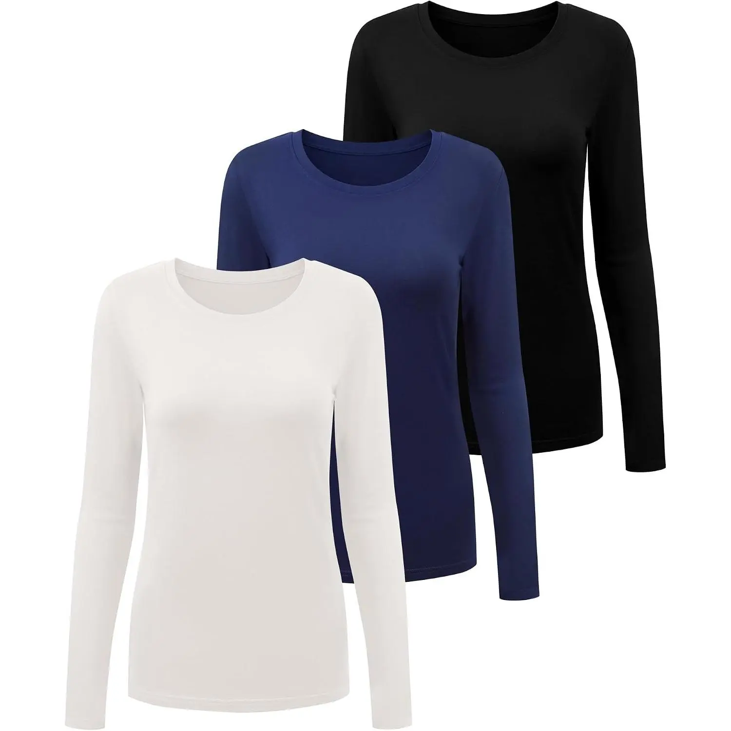 Black/White/Navy Blue