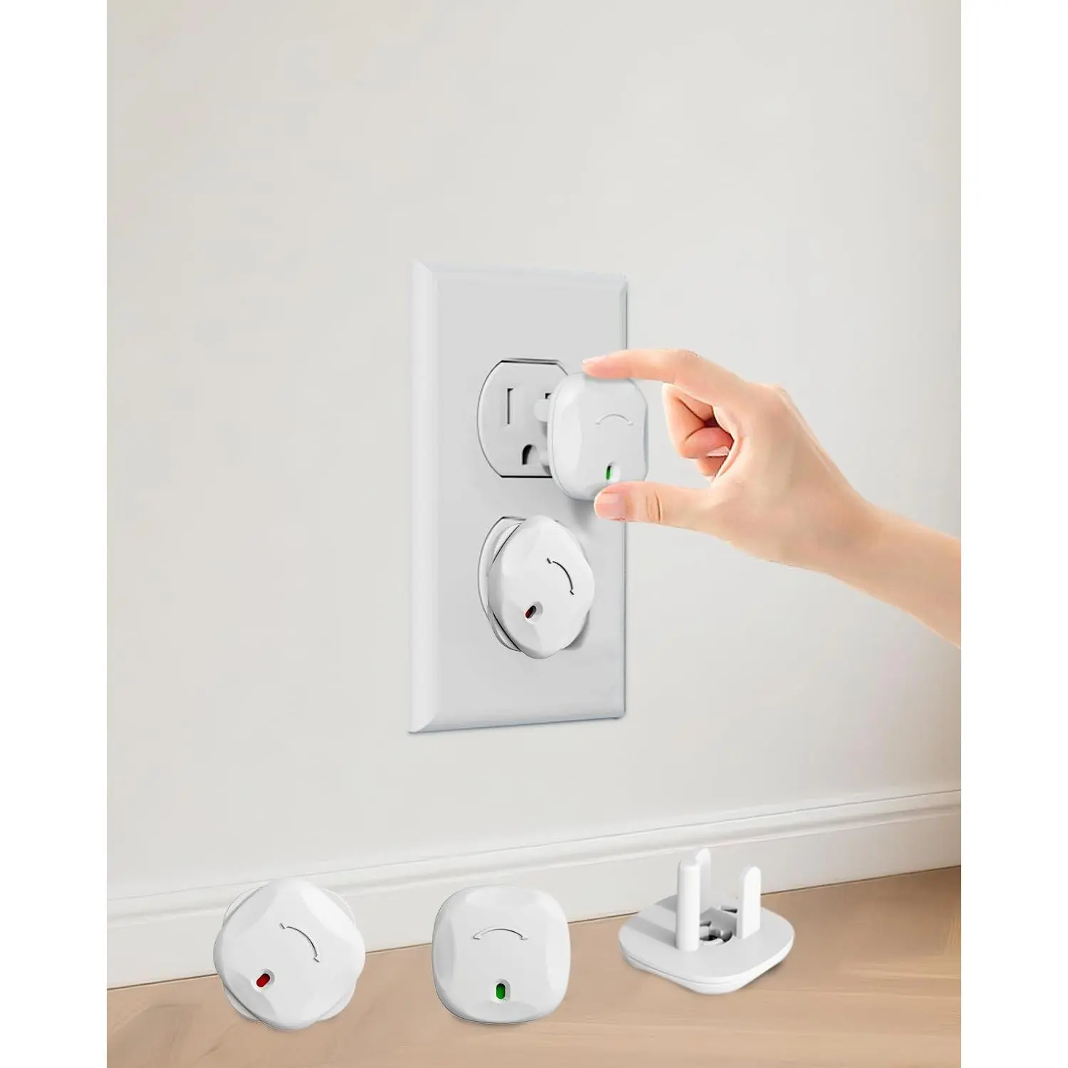 Outlet Covers Baby Proofing, 24 Pack Child Proof Outlet Plug Covers