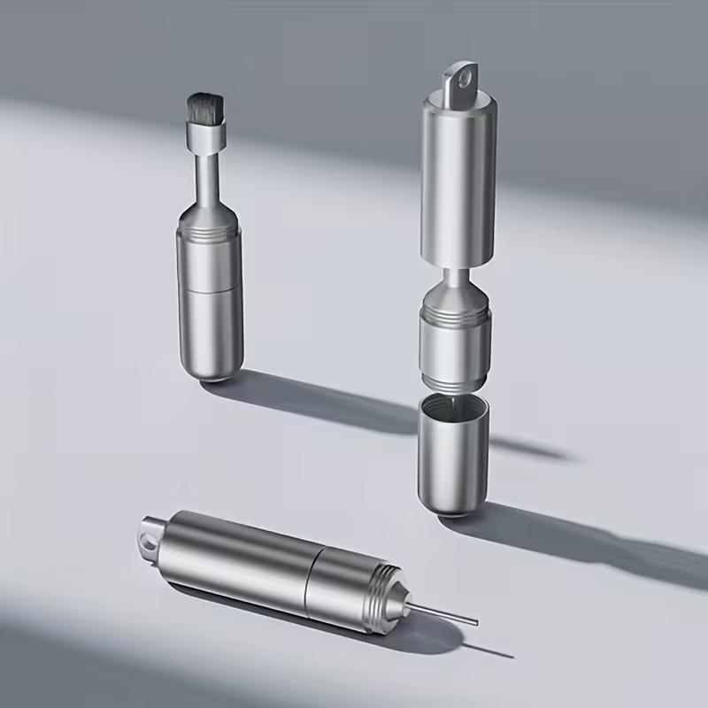 [hagibis Tool] Multi-Functional Cleaning Brush for iPhone AirPods Camera Sim Card Removal Headphone Clean Keychain Included Durable Design