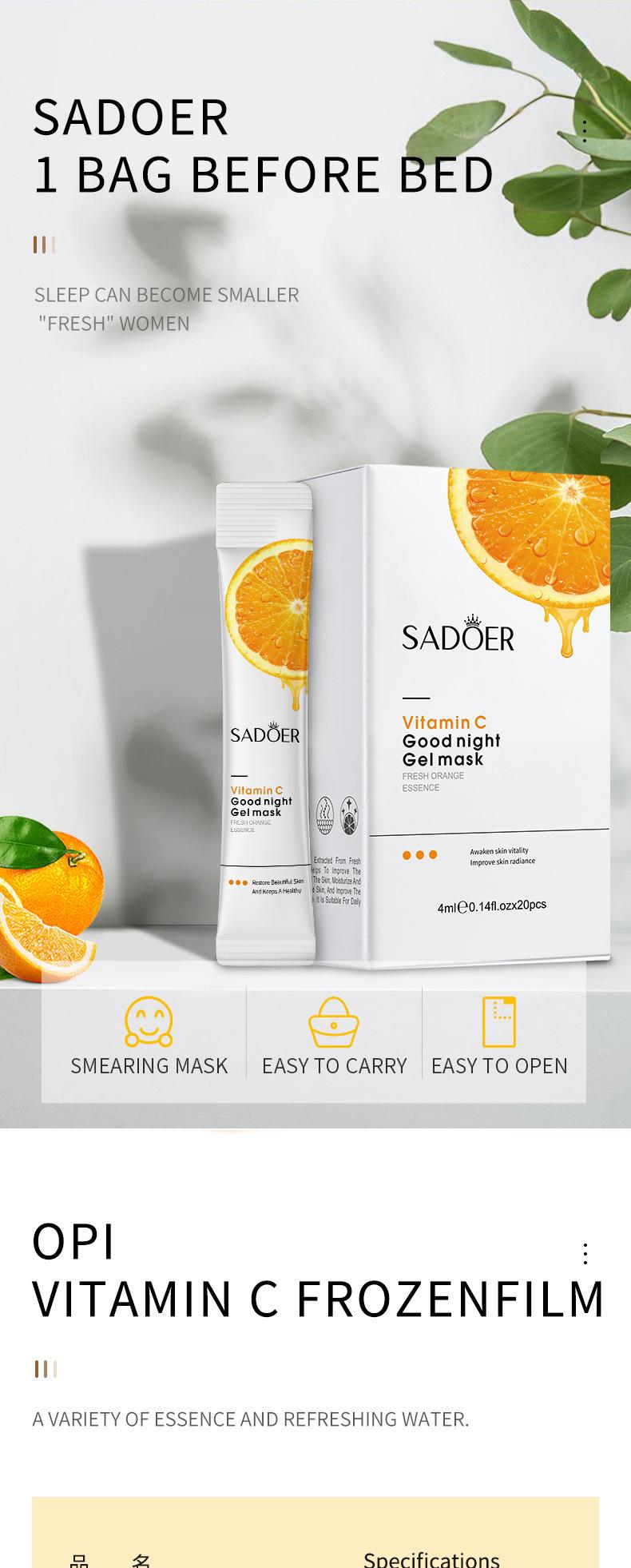 Value Pack Aloe VC Niacinamide Sleeping Mask | Portable Night Moisturizer