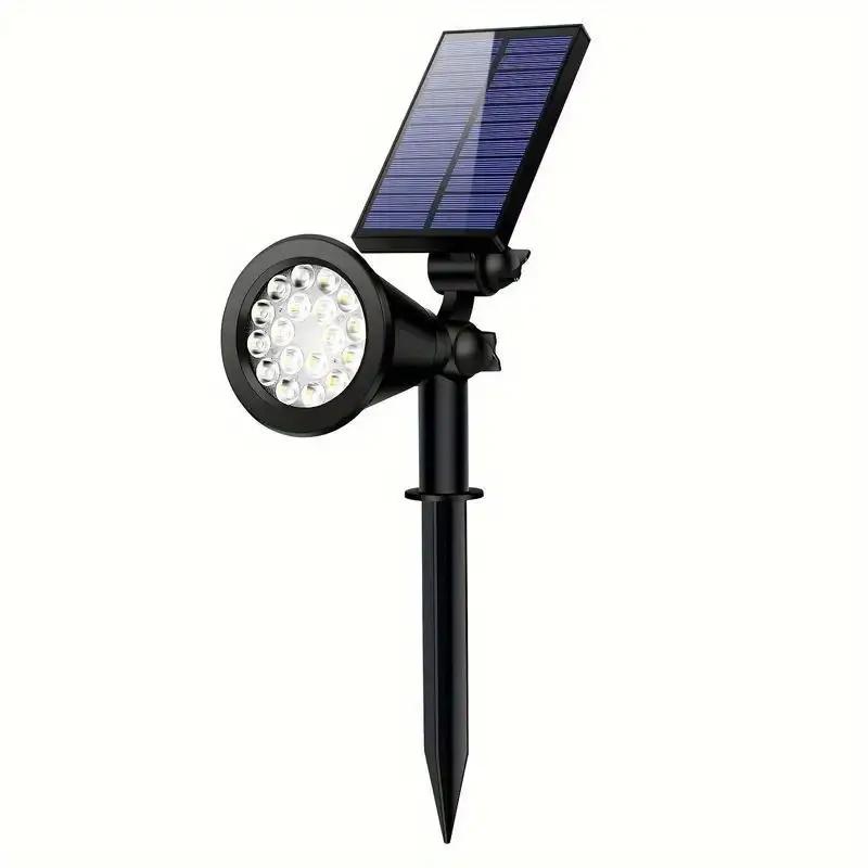 Outdoor Solar landscape spotlight Solar garden spotlight For Outside Intelligent light control IP44 Waterproof solar panels, garden driveway access pool area