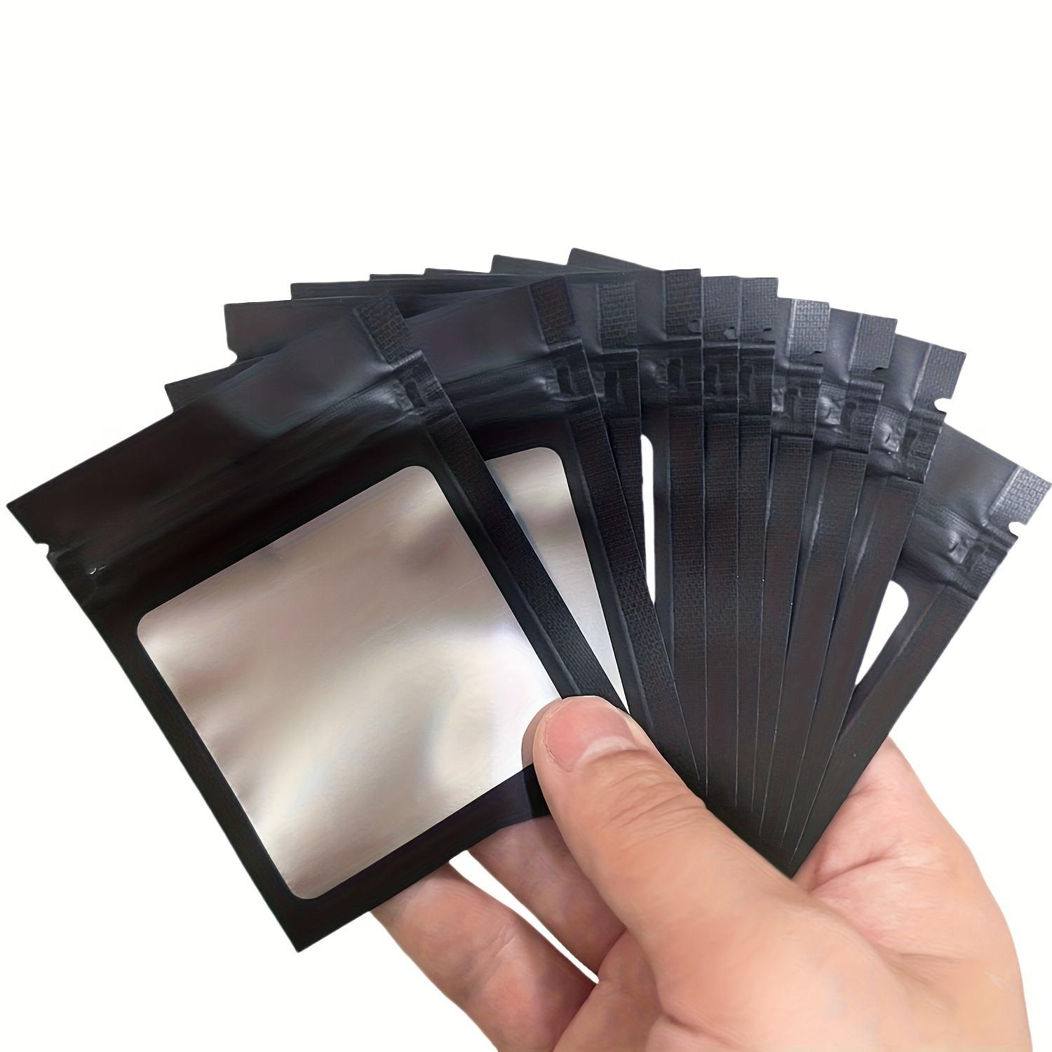 20/50PCS Reusable Polyester Film Zipper Storage Bag,  Ideal for Party Gifts, Gift Wrapping, Durable and Convenient