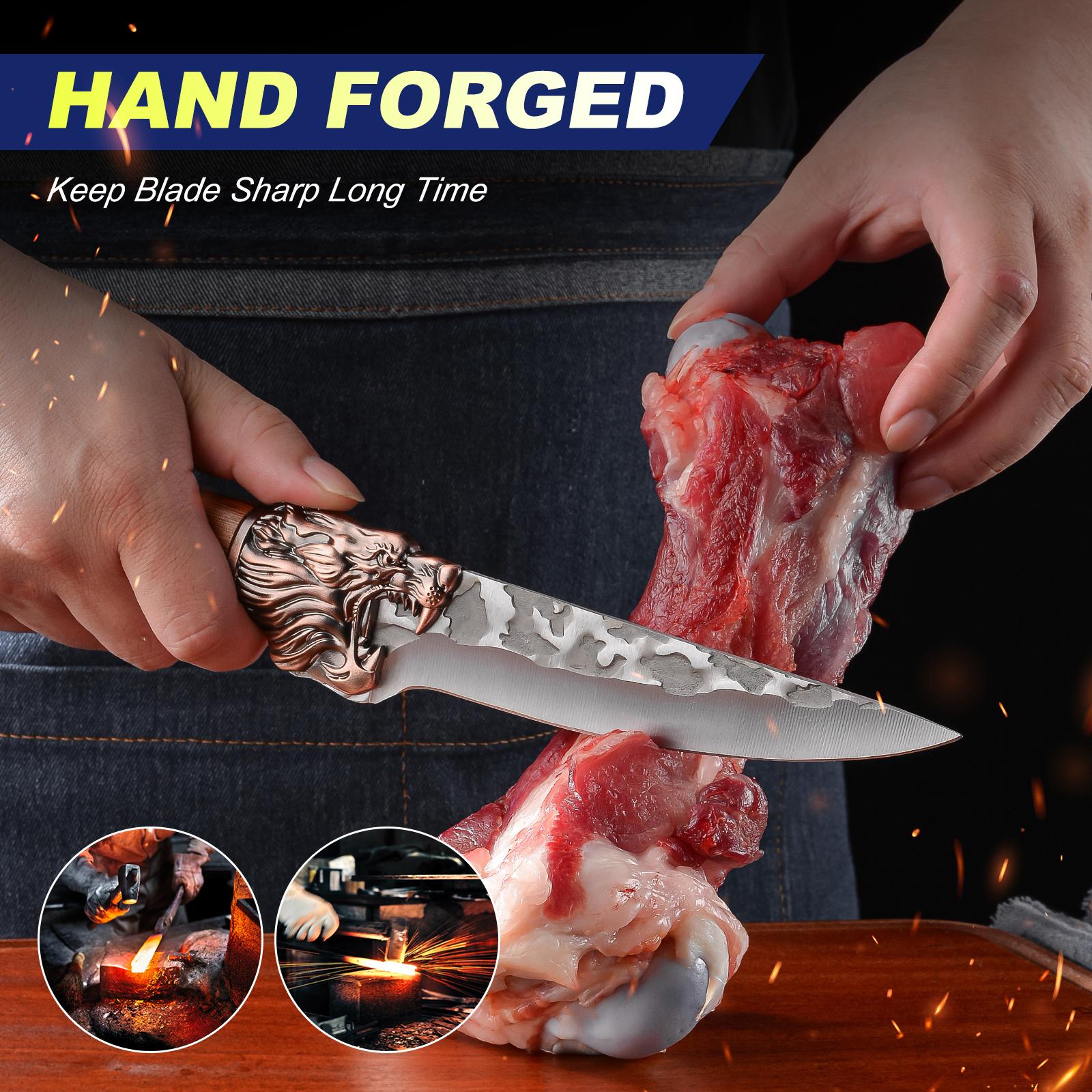 1/3/7 piece set, knife, multi-functional set, hotel gift set, outdoor camping car set, scissors, steak knife, beef knife pork knife, chicken and duck meat knife, can easily cut meat, fruit knife, plastic handle upgraded design grip
