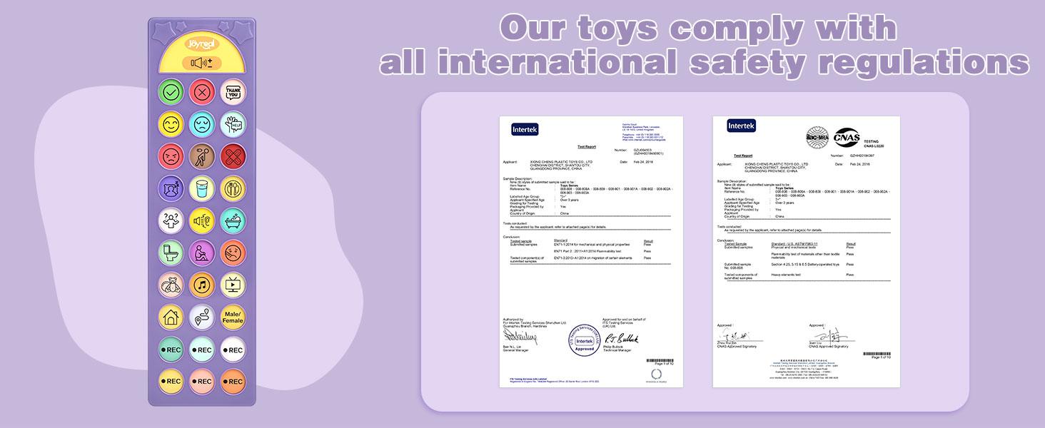 Joyreal AAC Communication Device for Autism with Programmable Buttons & Adjustable Volume - Sensory Speech Therapy & Stroke Rehab Tool for Kids & Adults, Christmas Gift