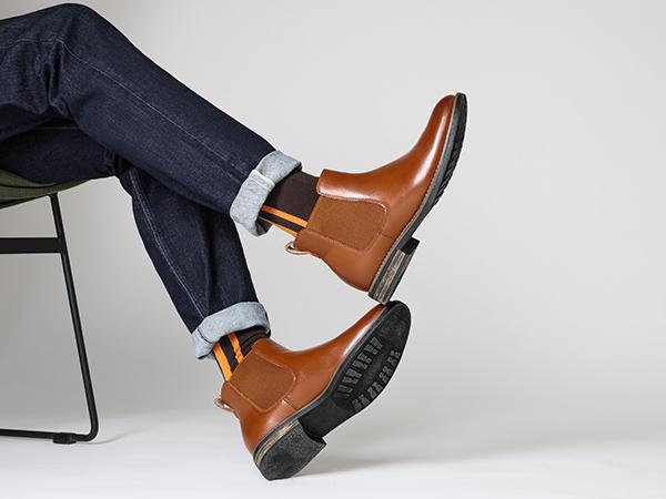 Bruno Marc Men's Timeless Suede Leather Chelsea Boots Comfortable Classic Ankle Boots for Walking Stylish Casual Dress Footwear for Men winter boots boots for fall black boots